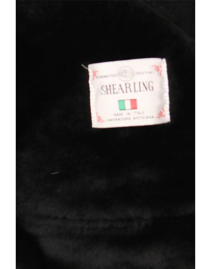 Sobretudo masculino Monza Shearling IT 52 XL preto