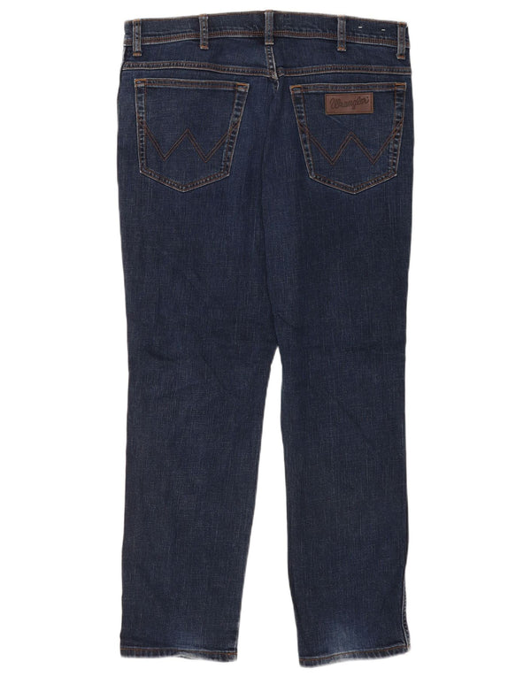 Мужские джинсы Wrangler Texas Slim W36 L30, темно-синие, хлопок