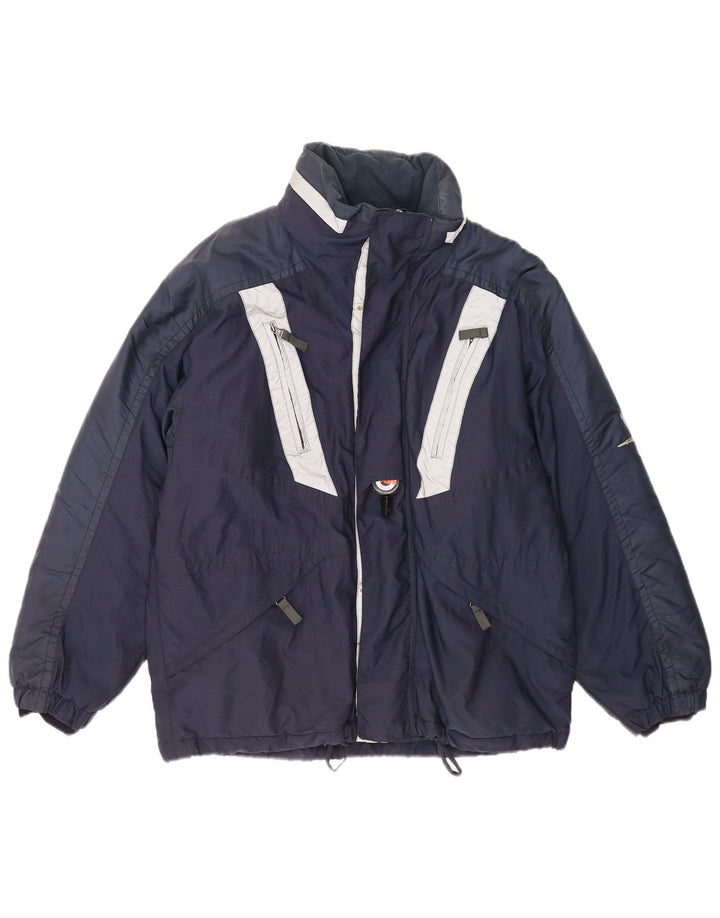 Belfe & Mens sídzseki IT 48 Medium Navy Blue Colourblock poliamid