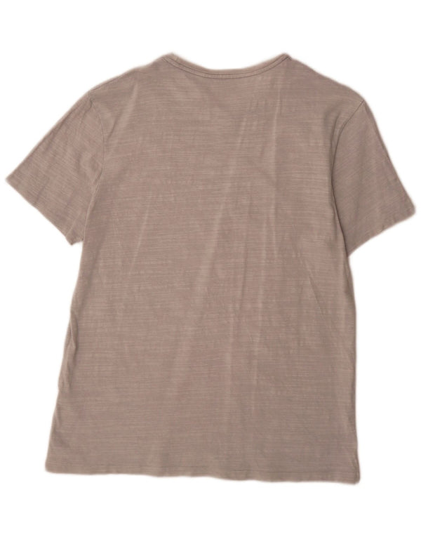Ανδρικό T-Shirt All Saints Top Large Grey Flecked Cotton