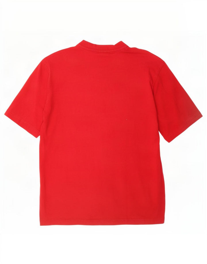Puma Camiseta gráfica para hombre Top Small Red Cotton