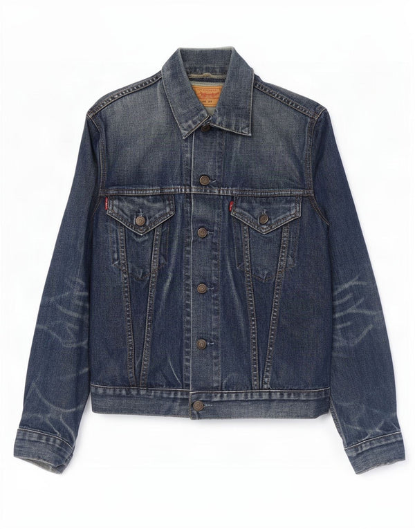 Jachetă de blugi pentru bărbați Levi's UK 36 mic bumbac bleumarin