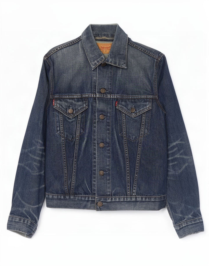 Jachetă de blugi pentru bărbați Levi's UK 36 mic bumbac bleumarin