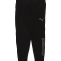 PUMA Girls Graphic Leggings 4-5 Years  Black Vintage Puma and Second-Hand Puma from Messina Hembry 