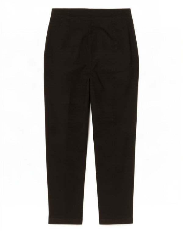 Pantaloni de costum conici pentru femei cu talie înaltă Zara XS L24 L25 Poliester negru