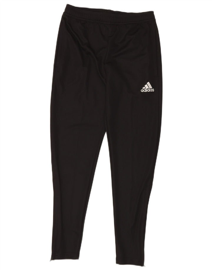 ADIDAS Mens Aeroready Tracksuit Trousers Small Black Polyester