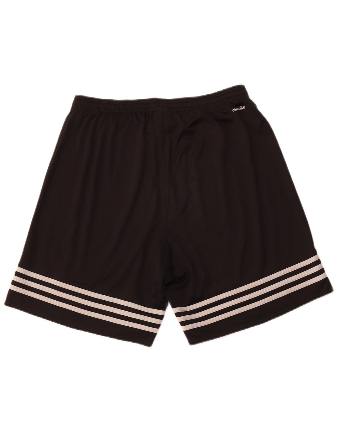 Pantaloncini sportivi da uomo Adidas grandi in poliestere nero