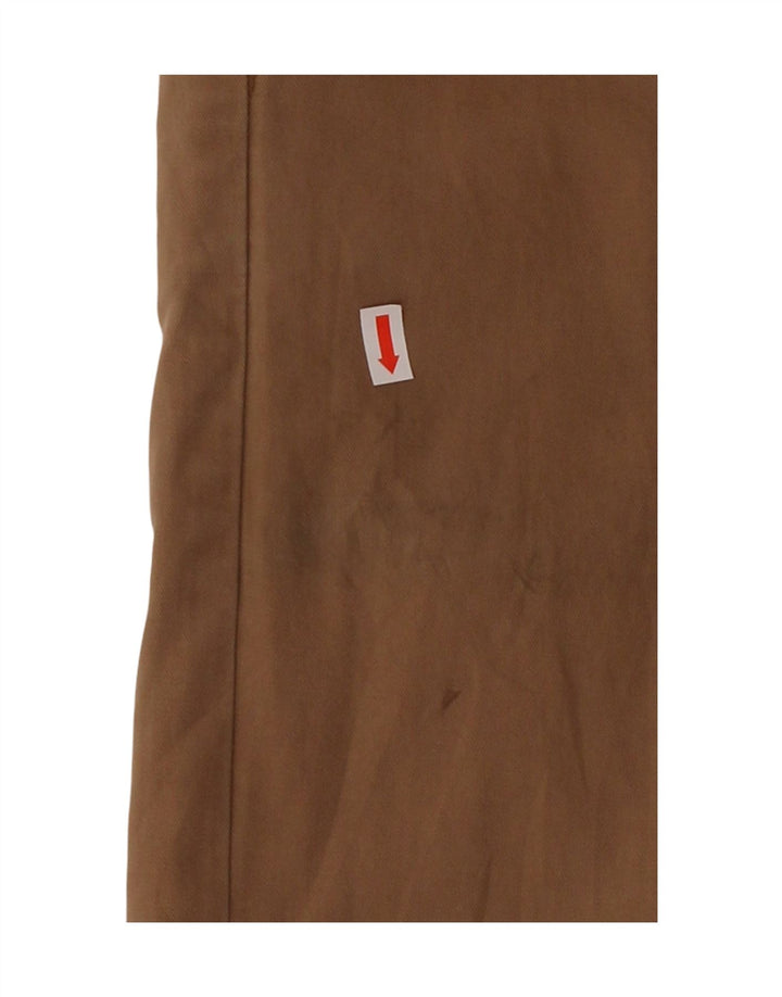 DOCKERS Mens Straight Chino Trousers W33 L30 Brown Cotton Vintage Dockers and Second-Hand Dockers from Messina Hembry 