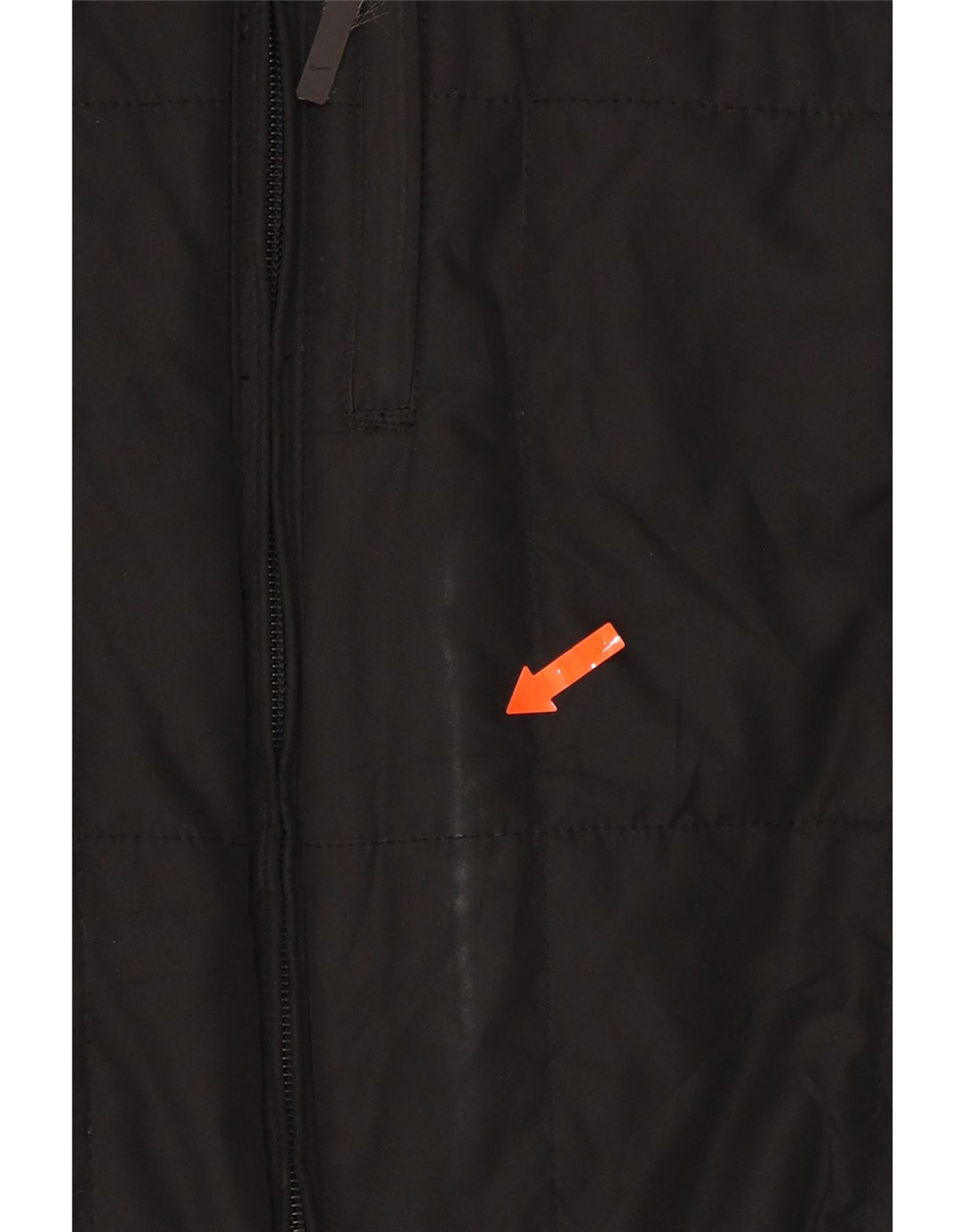 NIKE Womens Padded Jacket UK 12 Medium Black Polyester Vintage Nike and Second-Hand Nike from Messina Hembry 