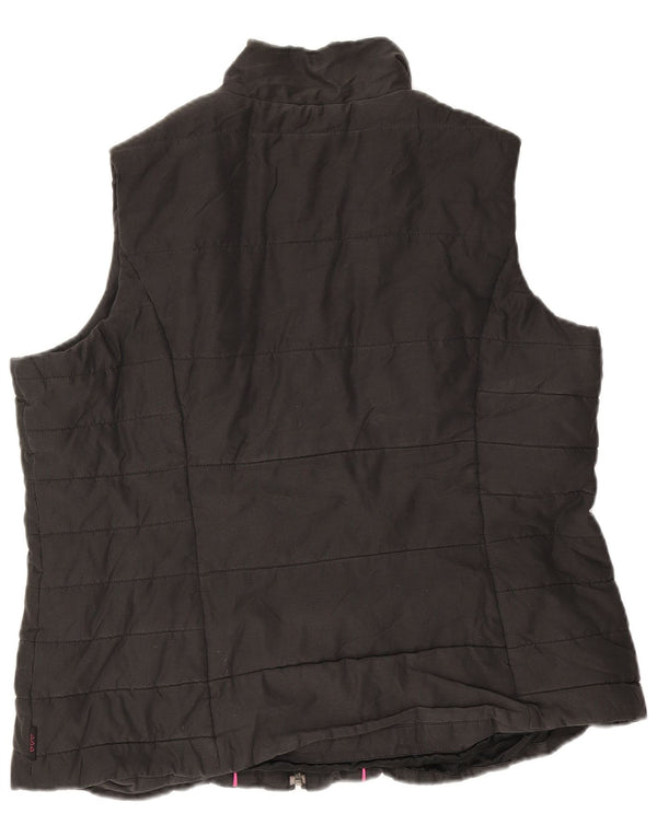 Marks & Spencer Gilet rembourré femme UK 18 XL Noir Polyester