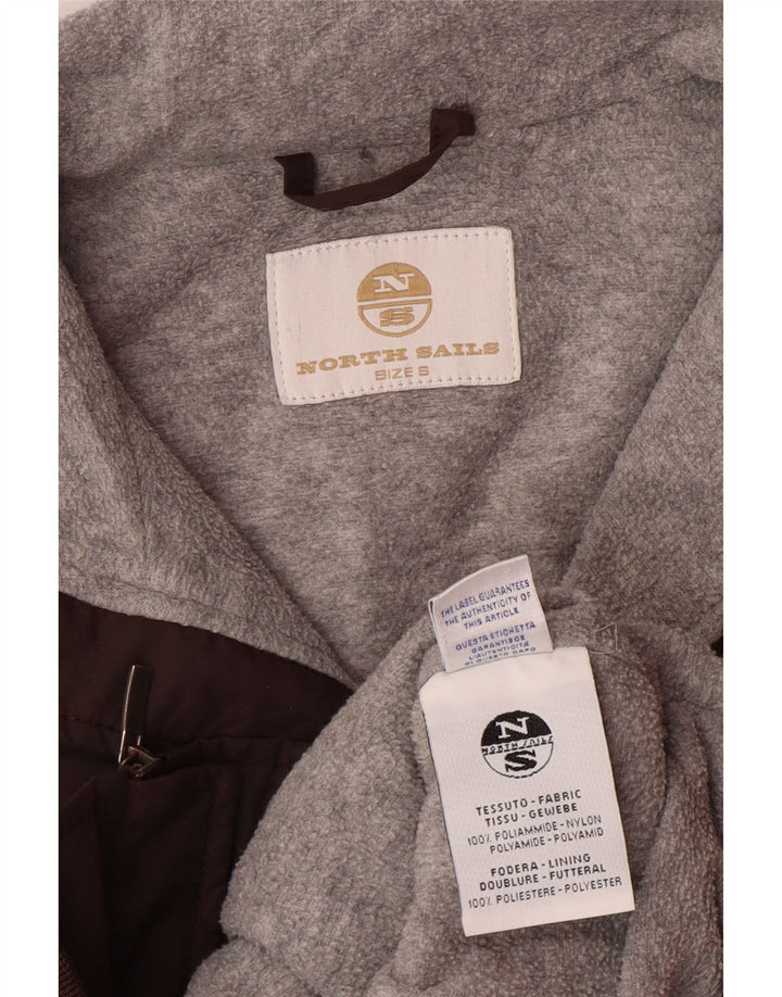 NORTH SAILS Chaqueta Bomber para Hombre UK 36 Small Marrón Poliamida