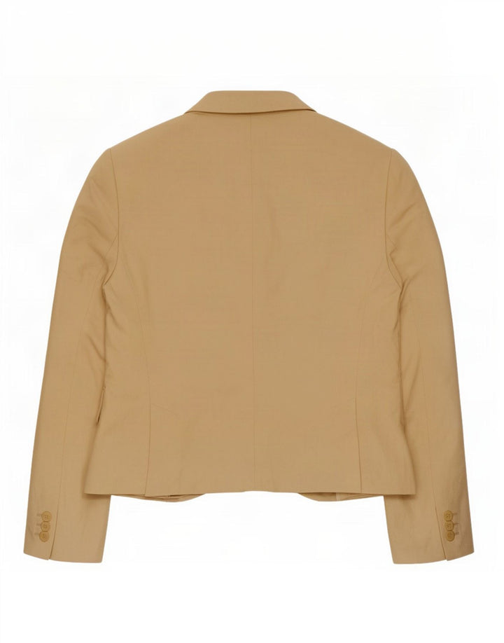 Massimo Dutti Blazer Mujer 1 Botón EU 44 XL Lino Beige