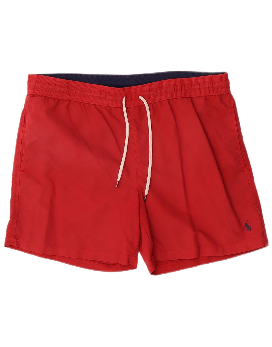 Polo Ralph Lauren Mens Swimming Shorts Medium Red Nylon