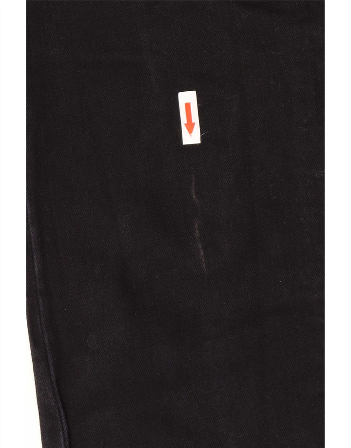 Wrangler Jean Droit Iris Femme W30 L30 Coton Noir