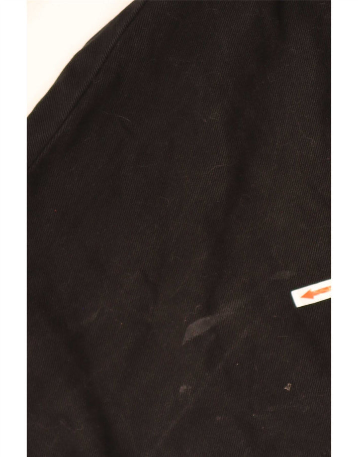 Wrangler Mens Straight Jeans W38 L29 Black Cotton
