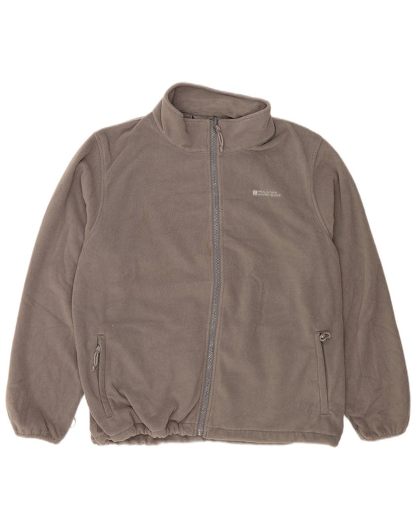 Mountain Warehouse Womens Fleece Jacket UK 20 2XL Grey Polyester