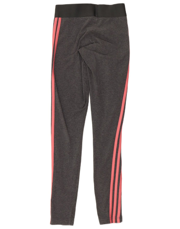 Женские леггинсы Adidas UK 4/6 XS, серый хлопок