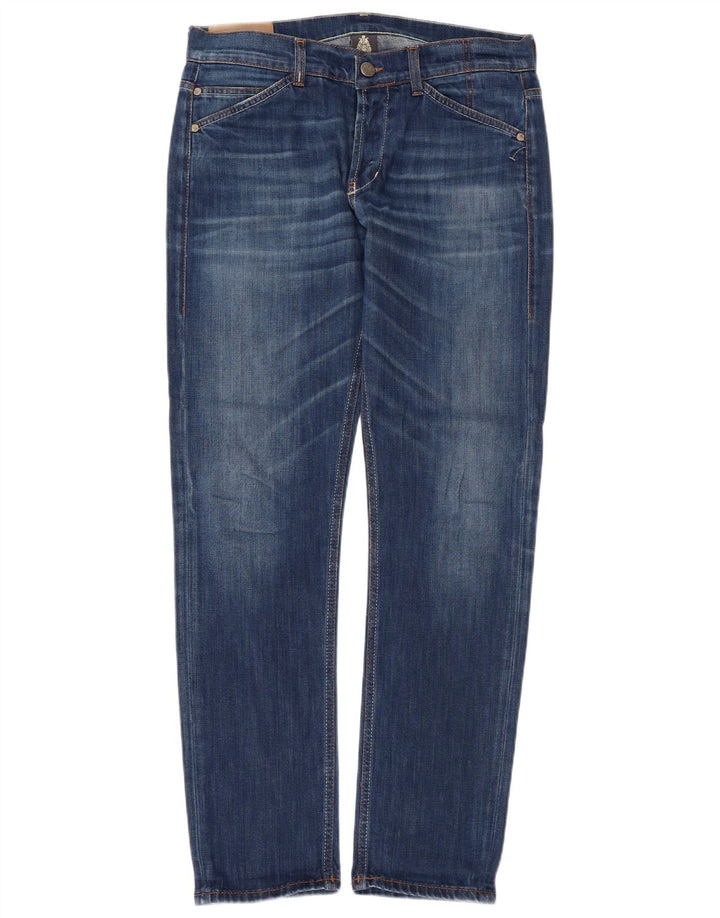 Jeans slim da uomo Dondup W35 L30 poliestere blu