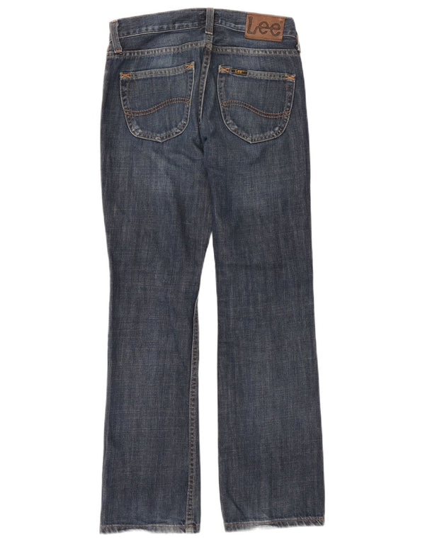 Lee Boys Scott Straight Jeans 11-12 år W26 L30 Marineblå Bomuld