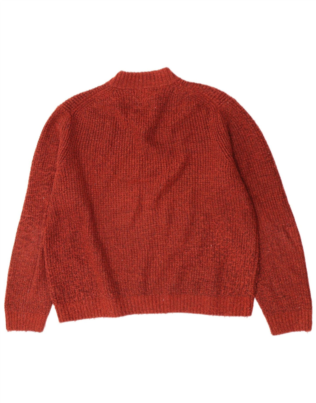 Marks & Spencer Mens Turtle Neck Jumper Sweater XL Red Acrylic