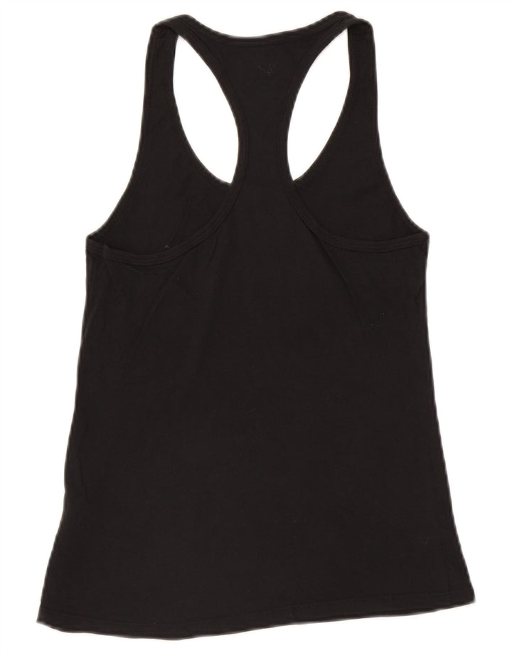 Nike Mens Athletic Cut Graphic Vest Top XS Black Cotton
