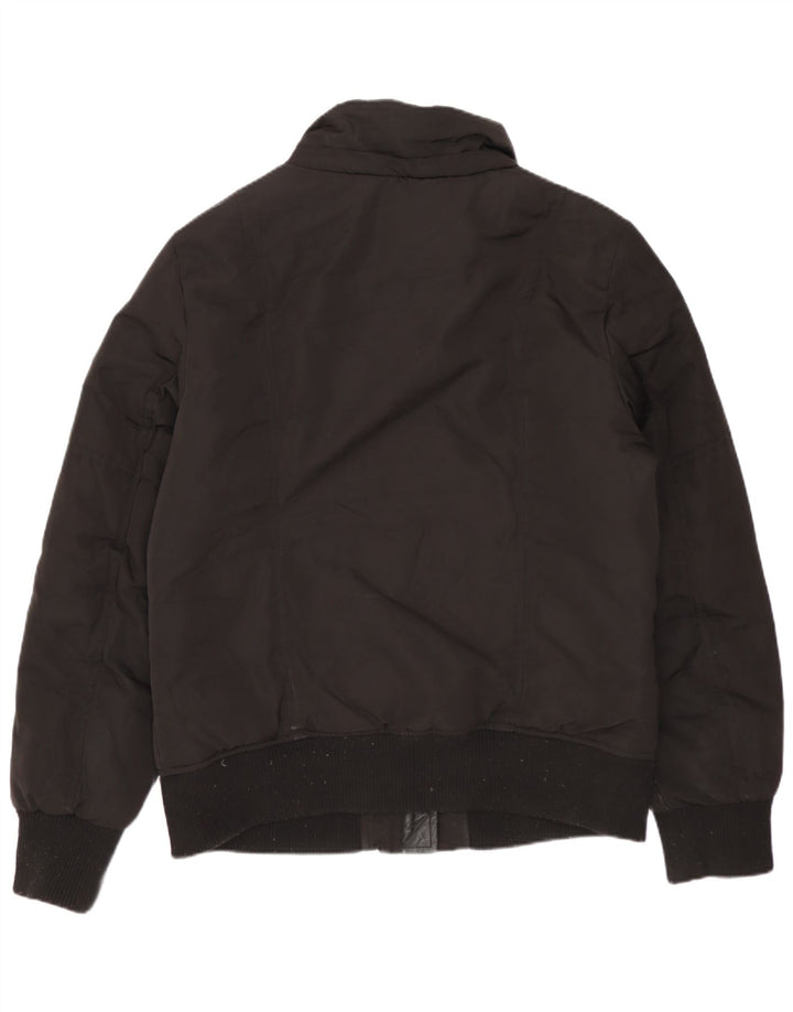 Giubbotto bomber da donna Dkny UK 14 poliestere nero medio