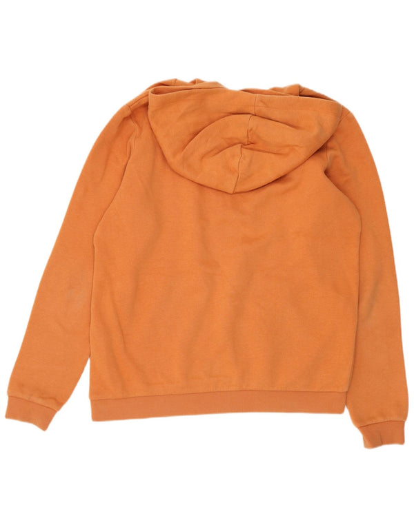 Jack & Jones Boys Graphic Hoodie Jumper 13-14 Years Orange Cotton