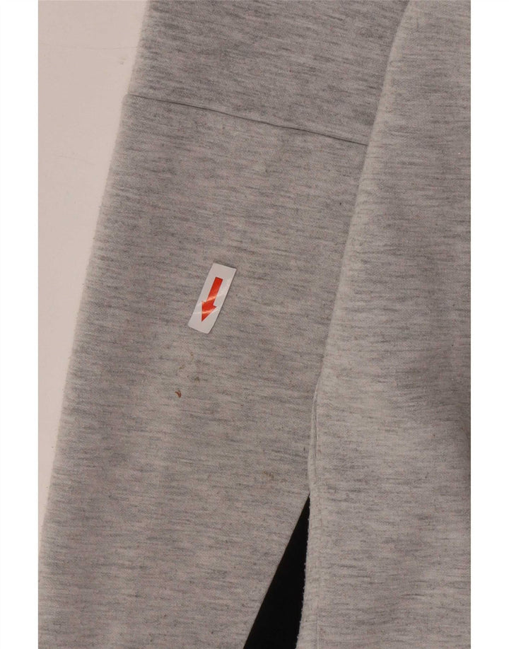 Fila Mens Graphic Sweatshirt Jumper Medium Grey Colourblock Polyester