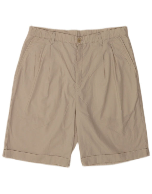 Rohan Herre Pegged Chino Shorts W34 Large Beige Polyester