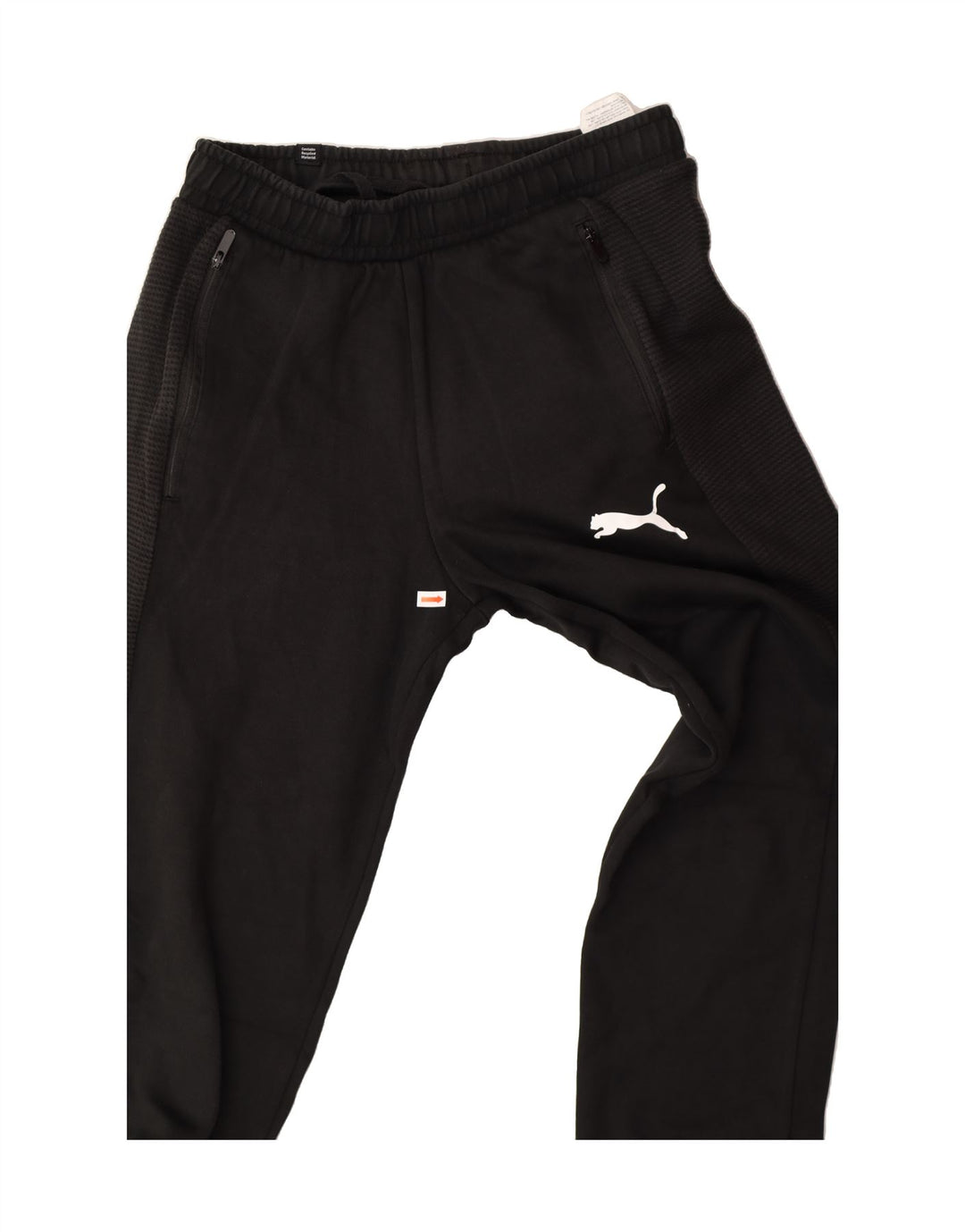 PUMA Womens Tracksuit Trousers UK 8 Small  Black Cotton Vintage Puma and Second-Hand Puma from Messina Hembry 