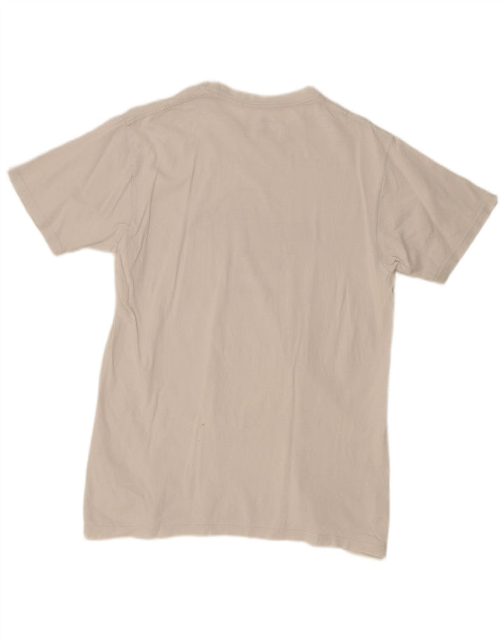 T-shirt grafica da uomo Hard Rock Cafe Monaco di Baviera, cotone bianco medio
