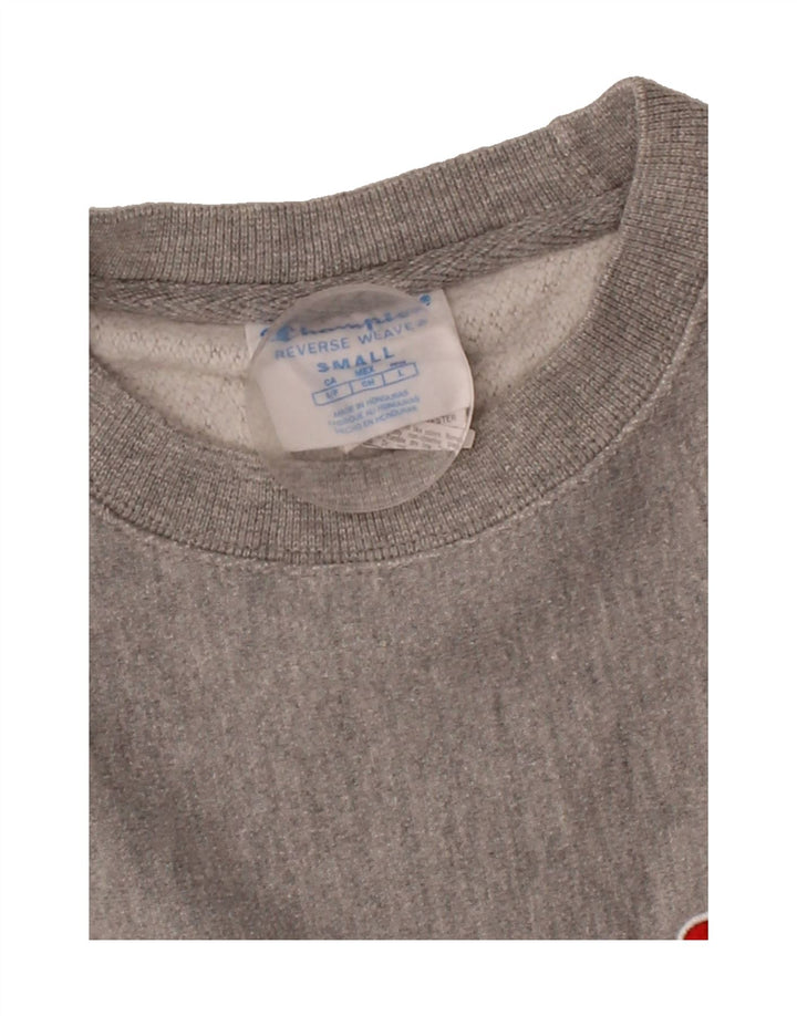 CHAMPION Mens Sweatshirt Jumper Small Grey Cotton Vintage Champion and Second-Hand Champion from Messina Hembry 