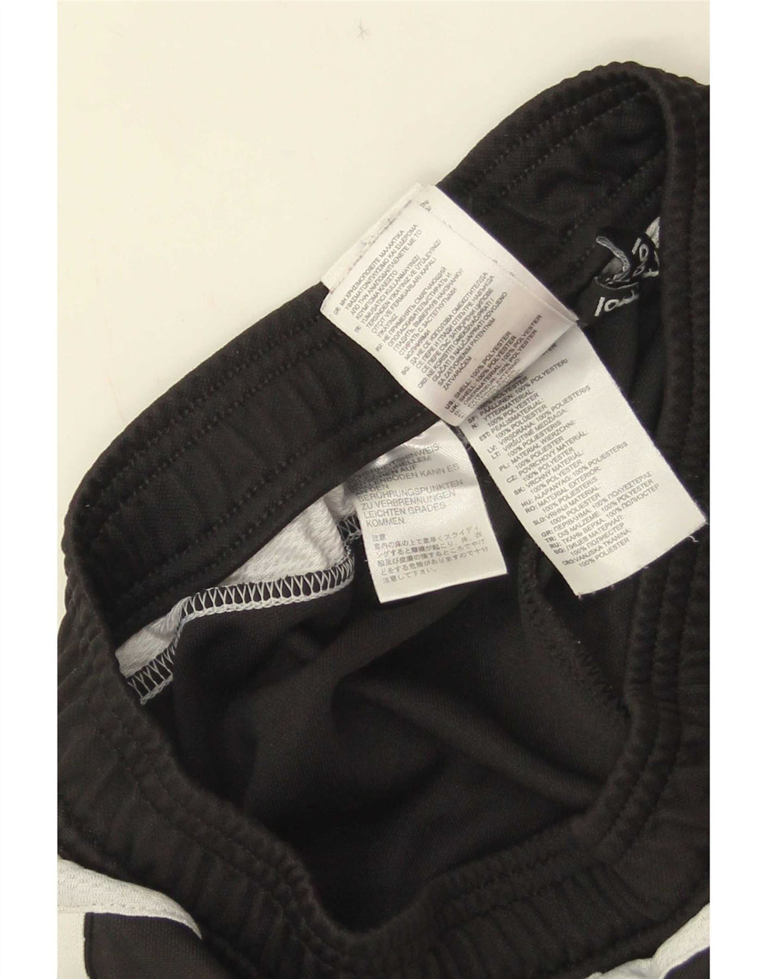Adidas Mens Climalite Tracksuit Trousers XS Black Colourblock Polyester