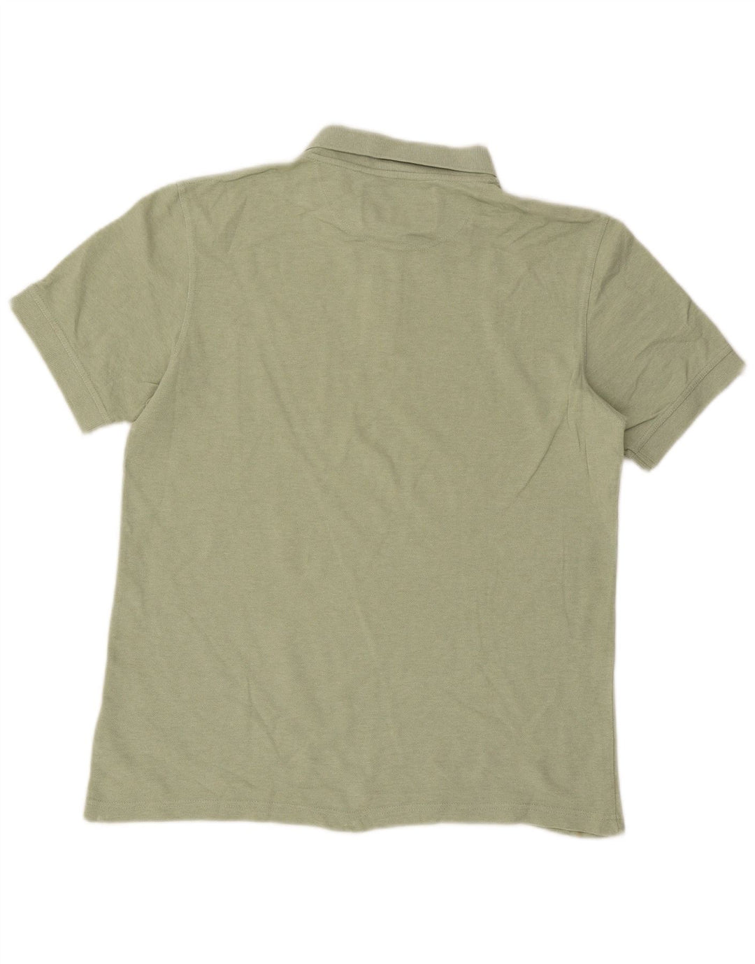 Barbour Mens Polo Shirt XL Green Cotton