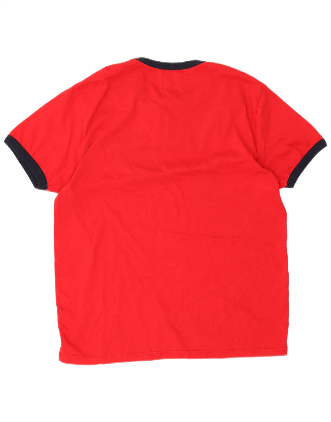 Fila Mens T-Shirt Top XL Red Cotton