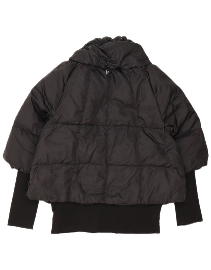 Liu Jo Womens Padded Jacket IT 42 Medium Black Polyester