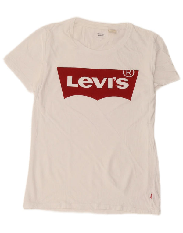 Levi's ženska majica kratkih rukava s grafičkim motivima UK 6 XS bijela