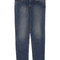 Carrera Calça Jeans Feminina 700 Regular Straight W34 L32 Azul Algodão