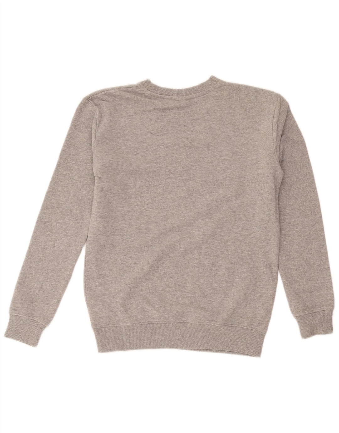 Ellesse Womens Sweatshirt Jumper UK 8 Small Grey Flecked Cotton
