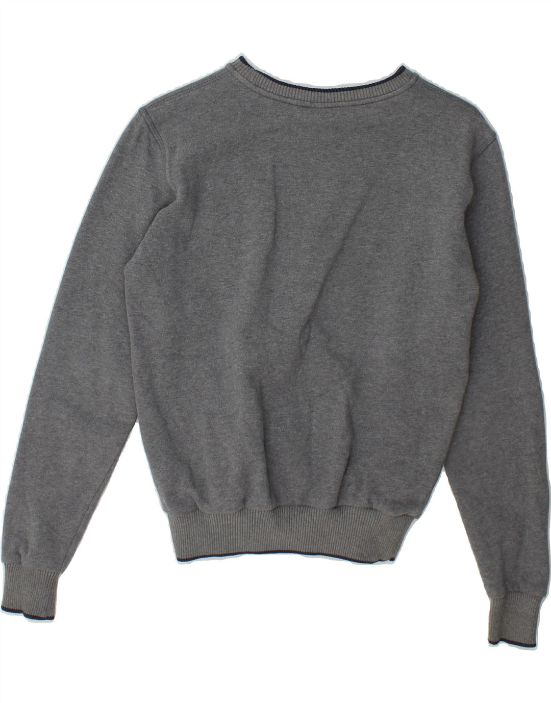 NORTH SAILS Boys Graphic Sweatshirt Jumper 13-14 Years Grey Cotton Vintage North Sails and Second-Hand North Sails from Messina Hembry 