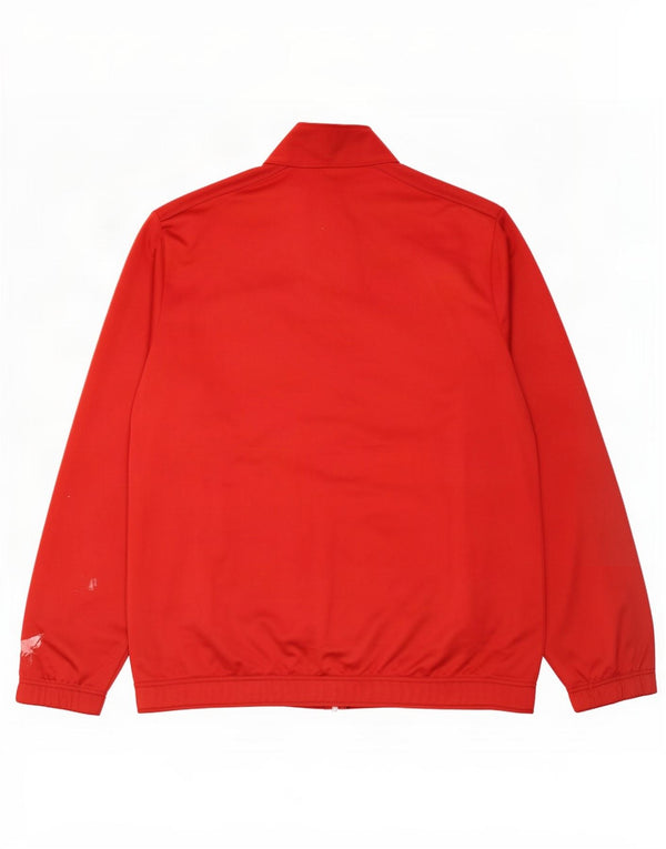 Champion Mens Tracksuit Top Jacket 3XL Red Polyester