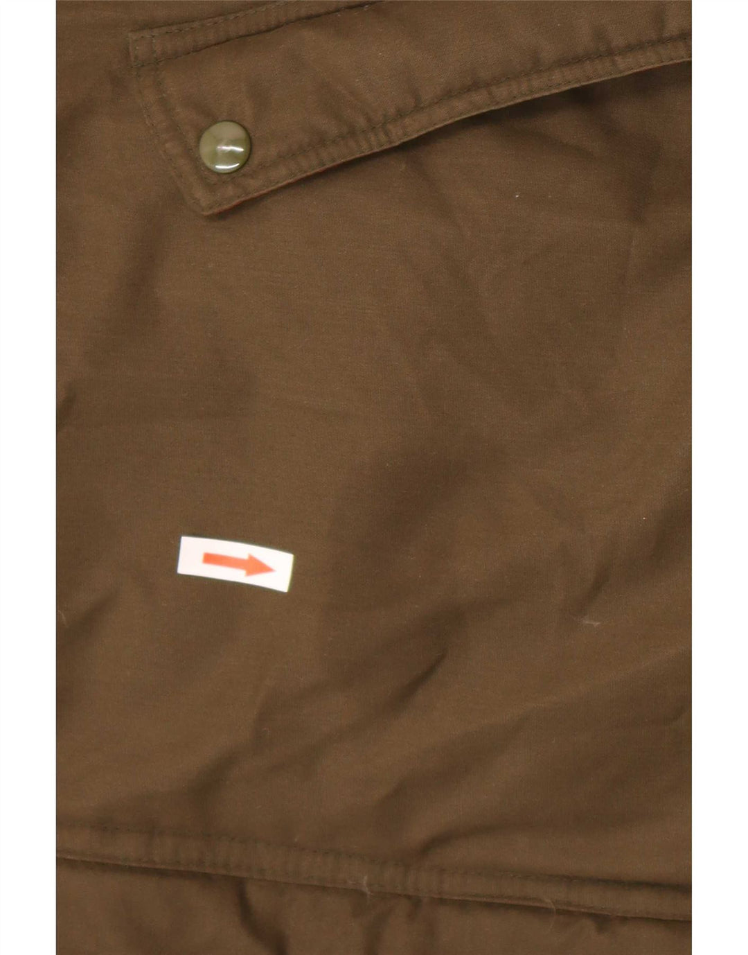 Vintage polstret herrejakke UK 42 XL Brun