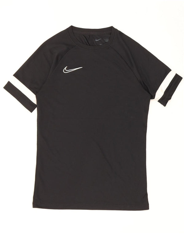 Nike Herre Dri Fit T-Shirt Top Lille Sort