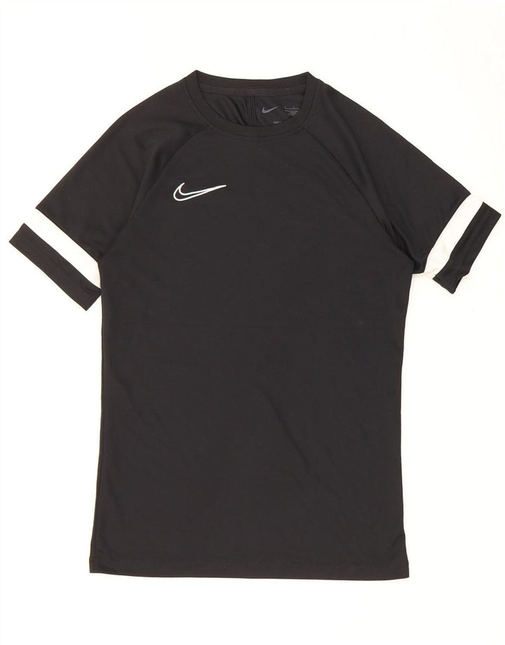 Nike Herre Dri Fit T-Shirt Top Lille Sort