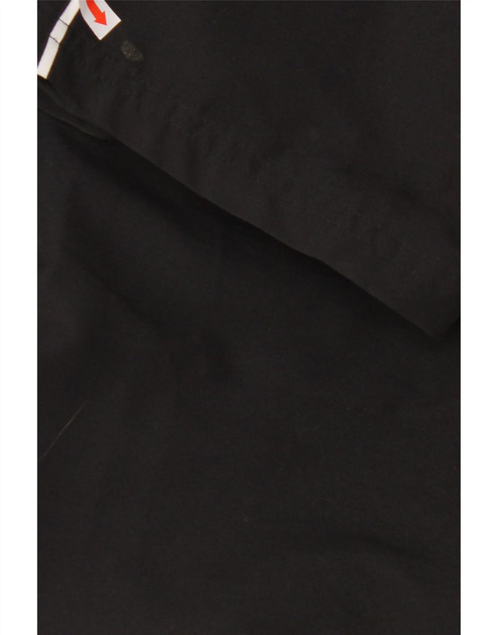 ADIDAS Mens Tracksuit Trousers Medium Black Polyester