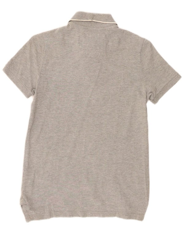 Abercrombie & Fitch Boys Polo Shirt 13-14 Years XL  Grey Cotton