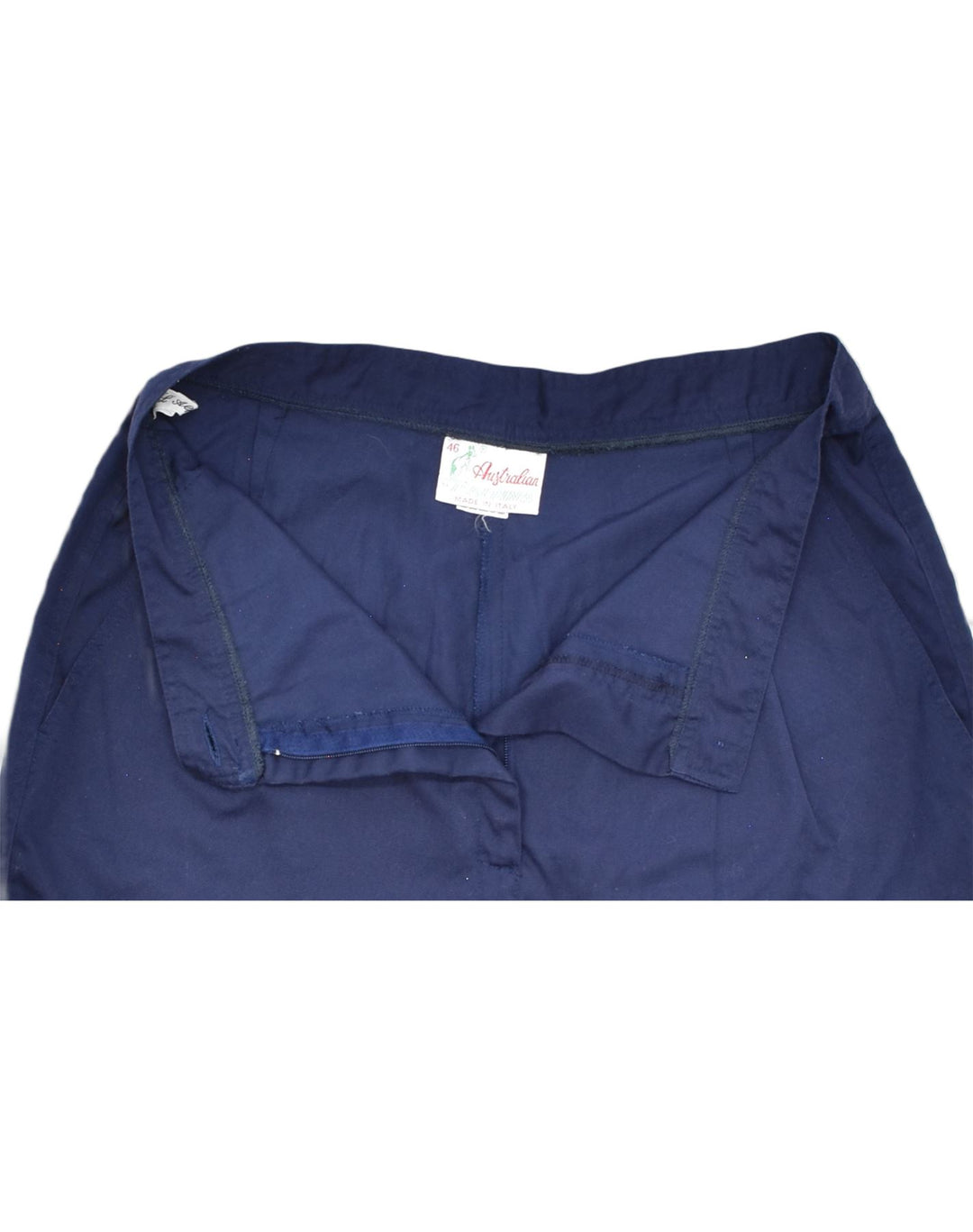 AUSTRALIAN L'ALPINA Womens Pegged Casual Shorts W28 Medium Navy Blue | Vintage | Thrift | Second-Hand | Used Clothing | Messina Hembry 