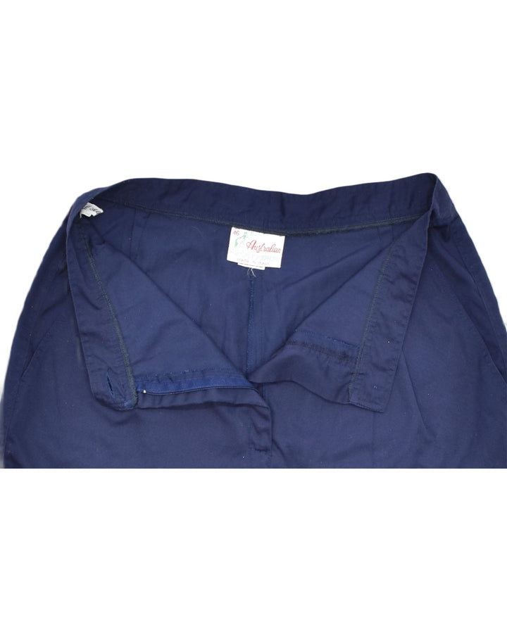 AUSTRALIAN L'ALPINA Womens Pegged Casual Shorts W28 Medium Navy Blue | Vintage | Thrift | Second-Hand | Used Clothing | Messina Hembry 