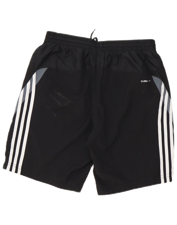 Adidas Mens Climalite Sport Shorts Pequeño Negro Colorblock Poliéster