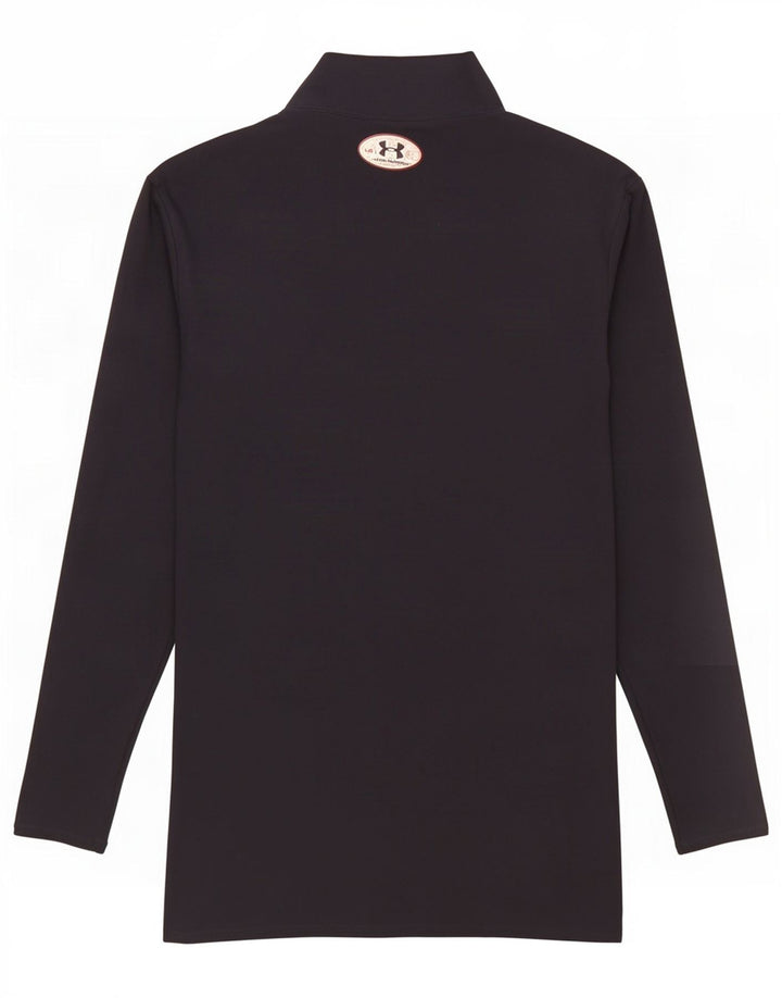 Under Armour Mens Cold Gear Top manica lunga grande nylon nero
